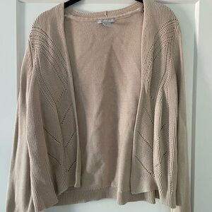 H&M Cream Women's Knit Cardigan